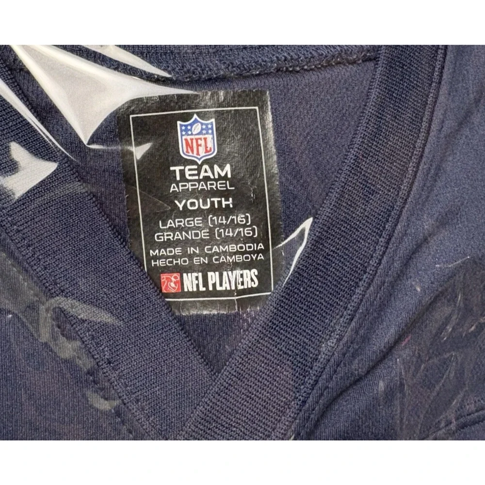 New England‎ Patriots Julian Edelman Jersey Youth Large 14/16 NFL Team Apparel